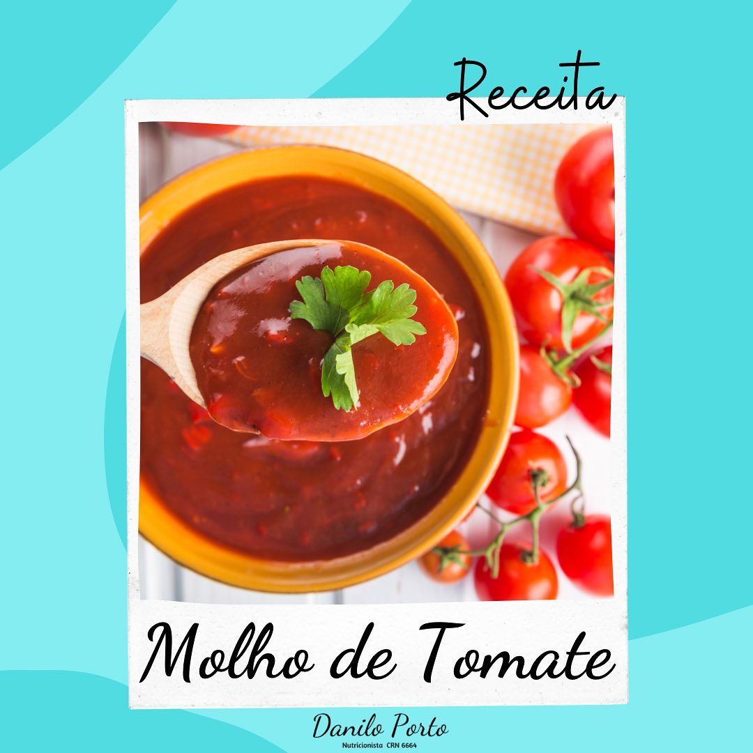 Receita de molho de tomate